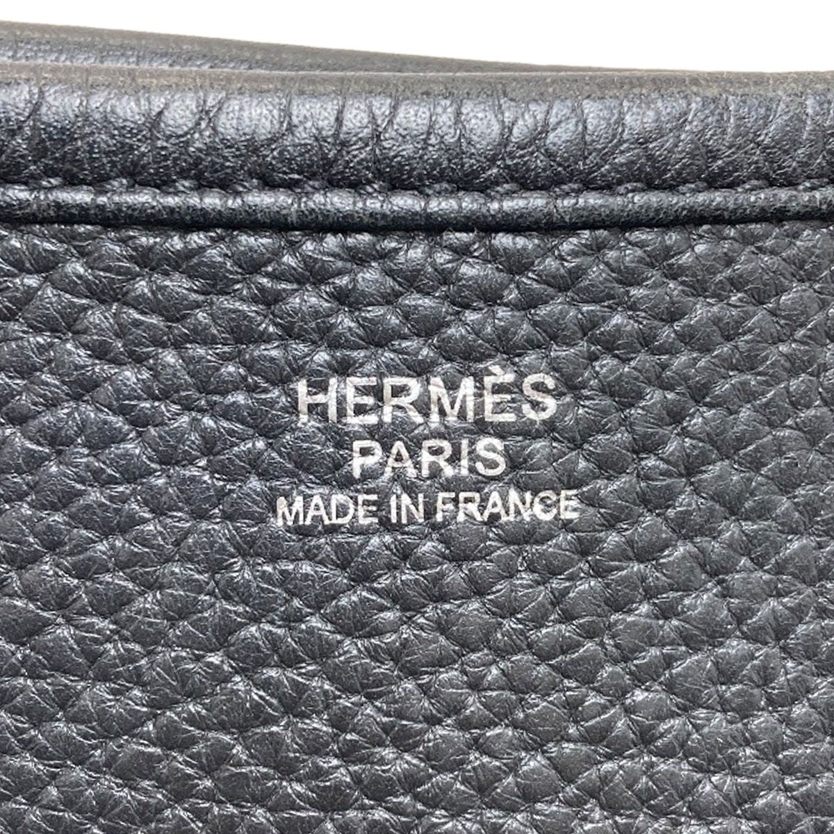 Hermes Evelyne 3 GM Silver Shoulder Bag Taurillon — view 6