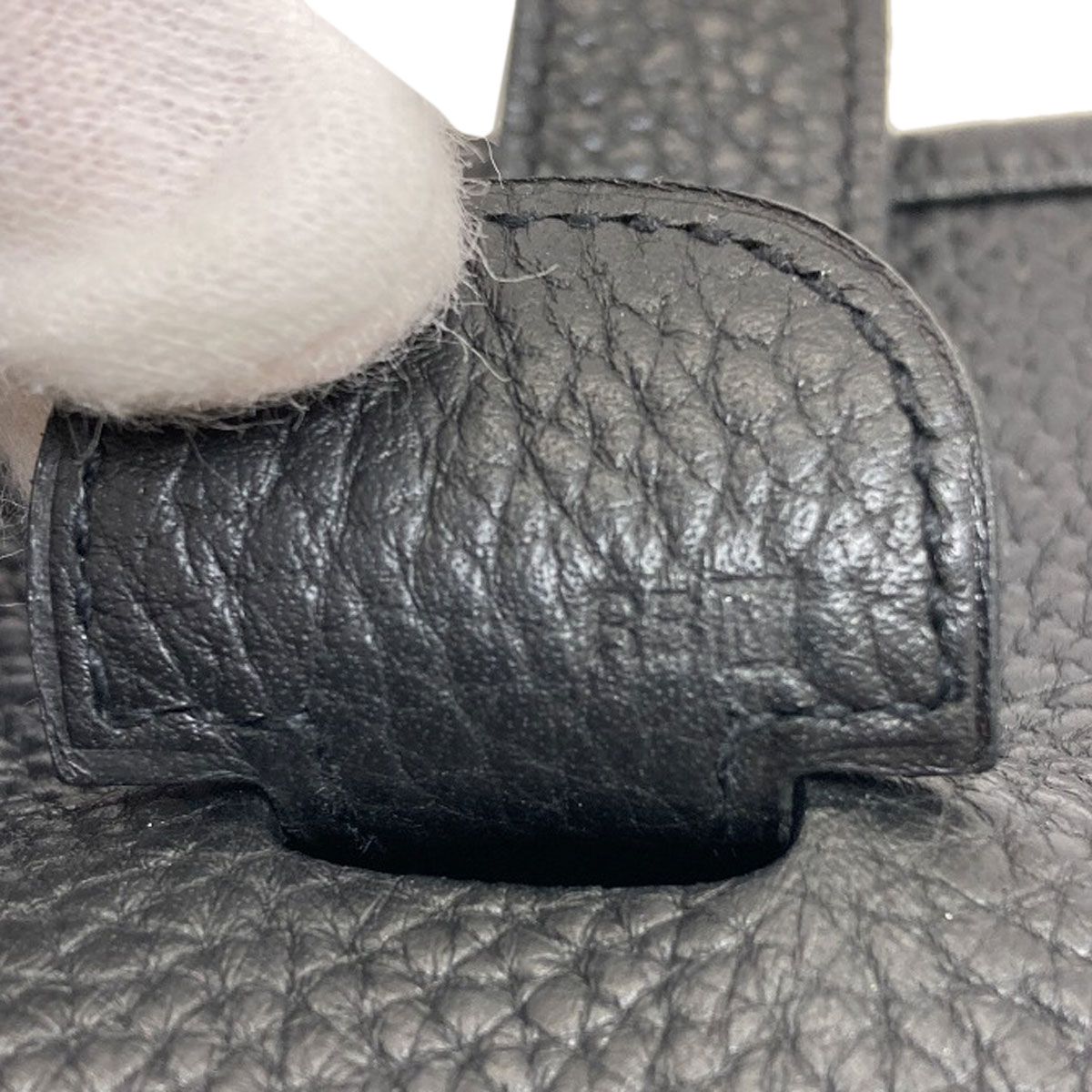 Hermes Evelyne 3 GM Silver Shoulder Bag Taurillon — view 7