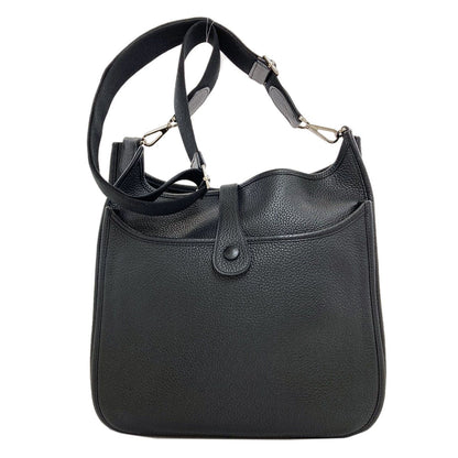 Hermes Evelyne 3 GM Silver Shoulder Bag Taurillon — view 2