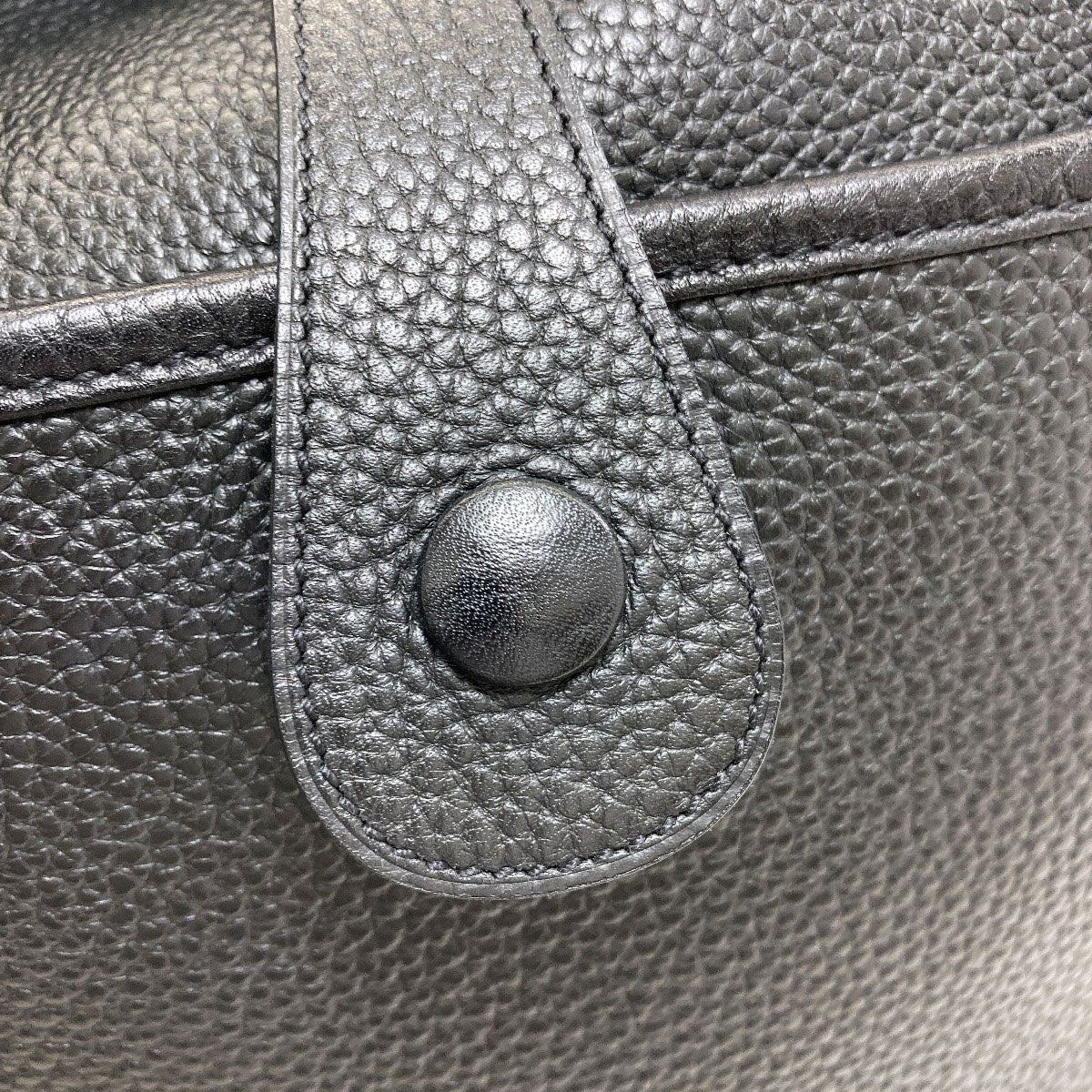 Hermes Evelyne 3 GM Silver Shoulder Bag Taurillon — view 9