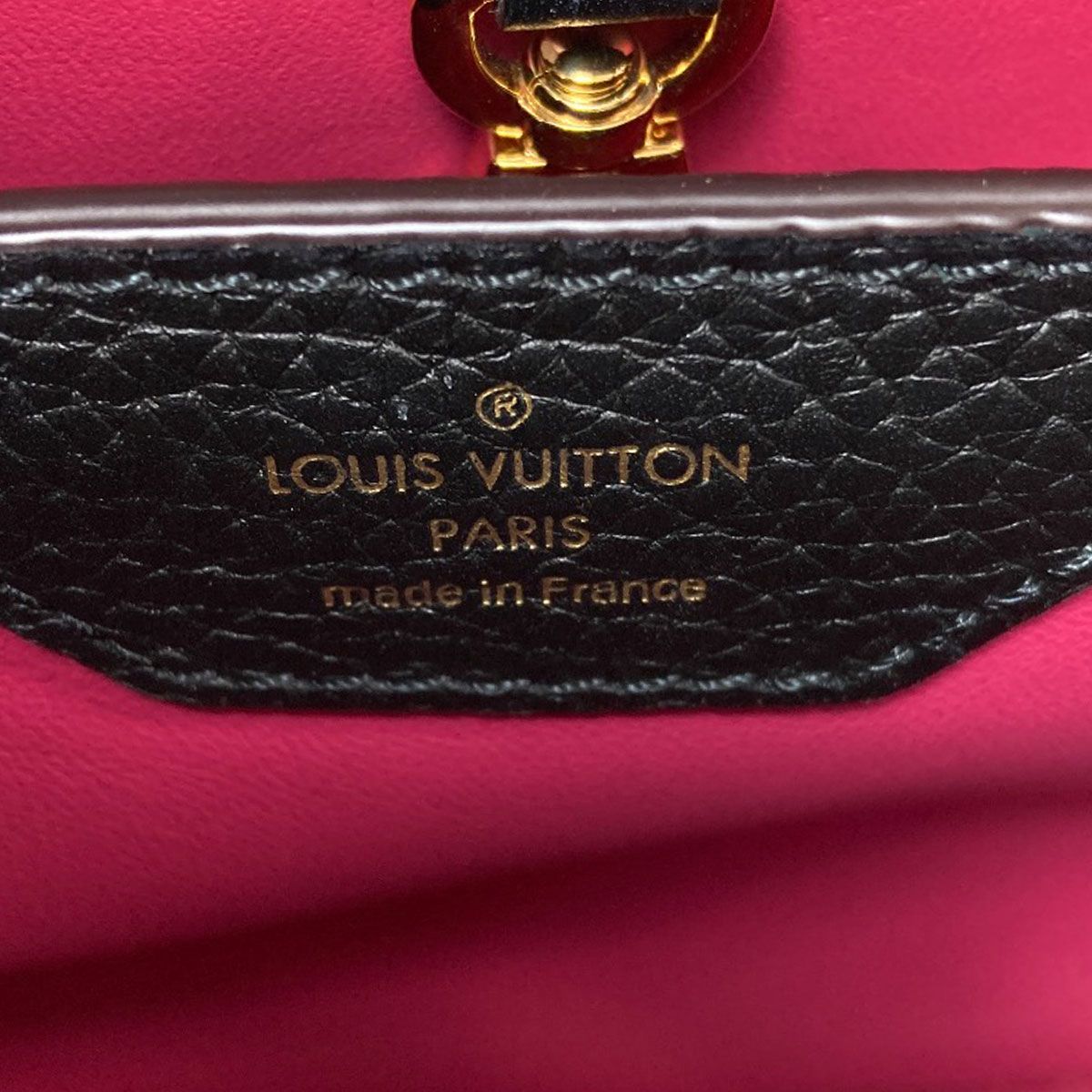 Louis Vuitton Capucines BB Handbag Taurillon Leather — view 6