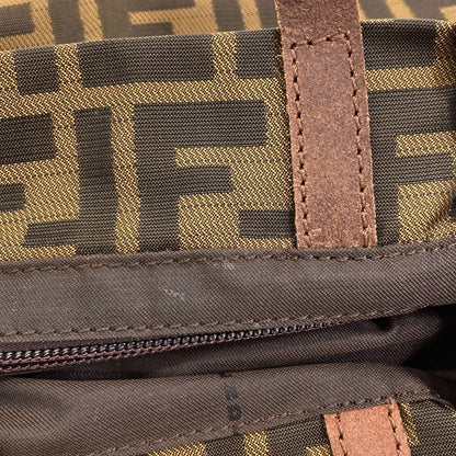 Fendi Zucca Pattern Handbag Canvas — view 9