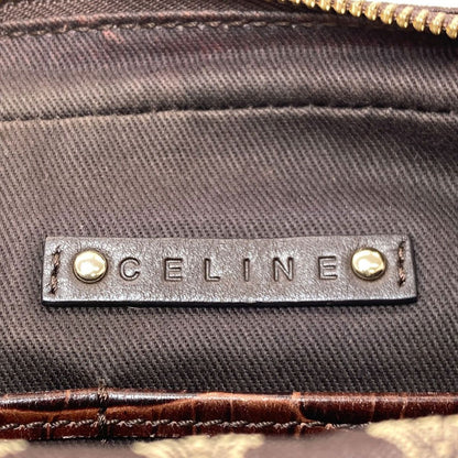 Celine Macadam Pattern Shoulder Bag Canvas — view 6