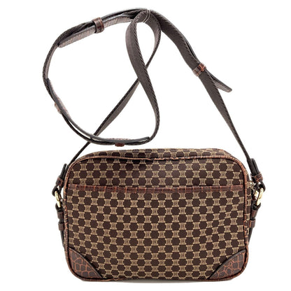 Celine Macadam Pattern Shoulder Bag Canvas — view 2