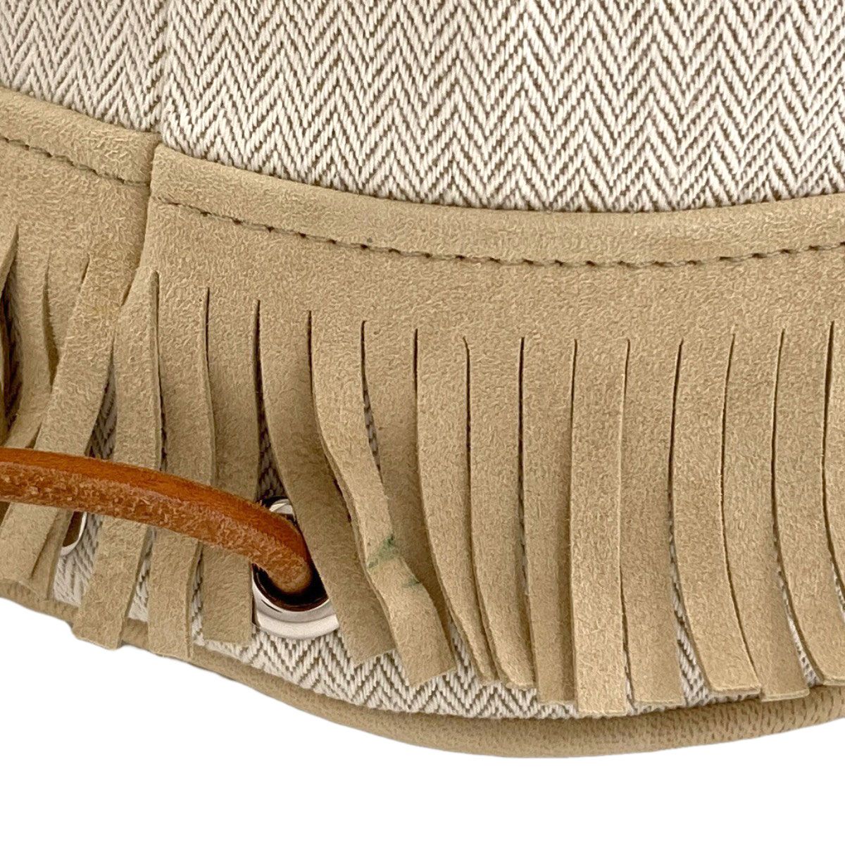 Hermes Tipi Shoulder Bag Canvas — view 9