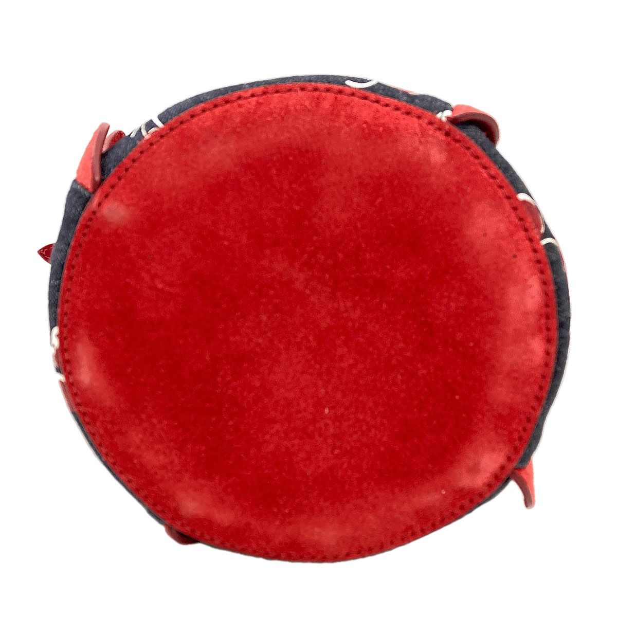 Miu Miu Cherry Print 2-Way Shoulder Bag Denim — view 4
