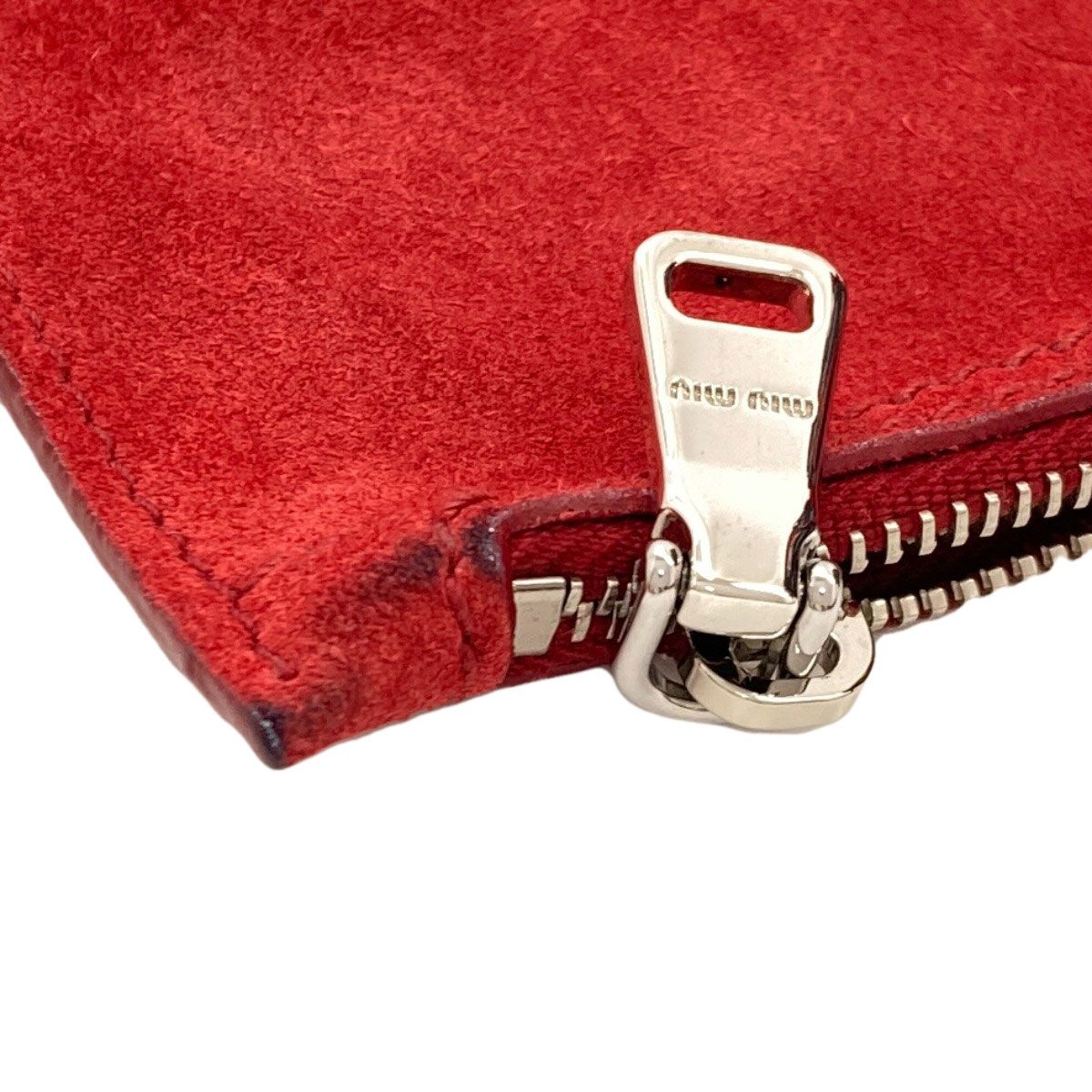 Miu Miu Cherry Print 2-Way Shoulder Bag Denim — view 9