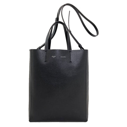 Celine Vertical Cover 2-Way Handbag Leather