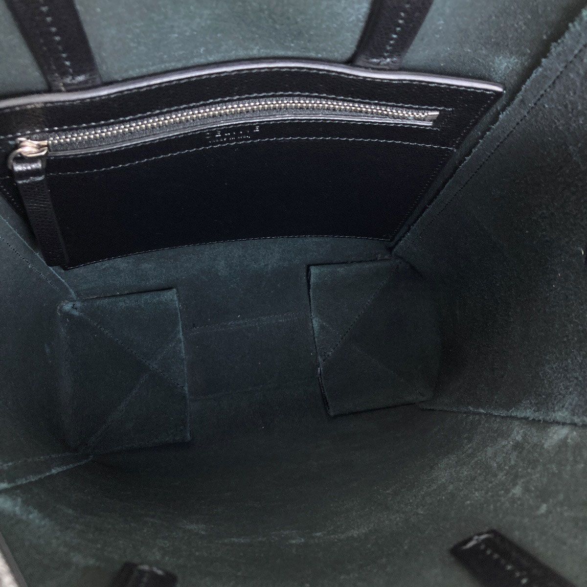 Celine Vertical Cover 2-Way Handbag Leather — view 5