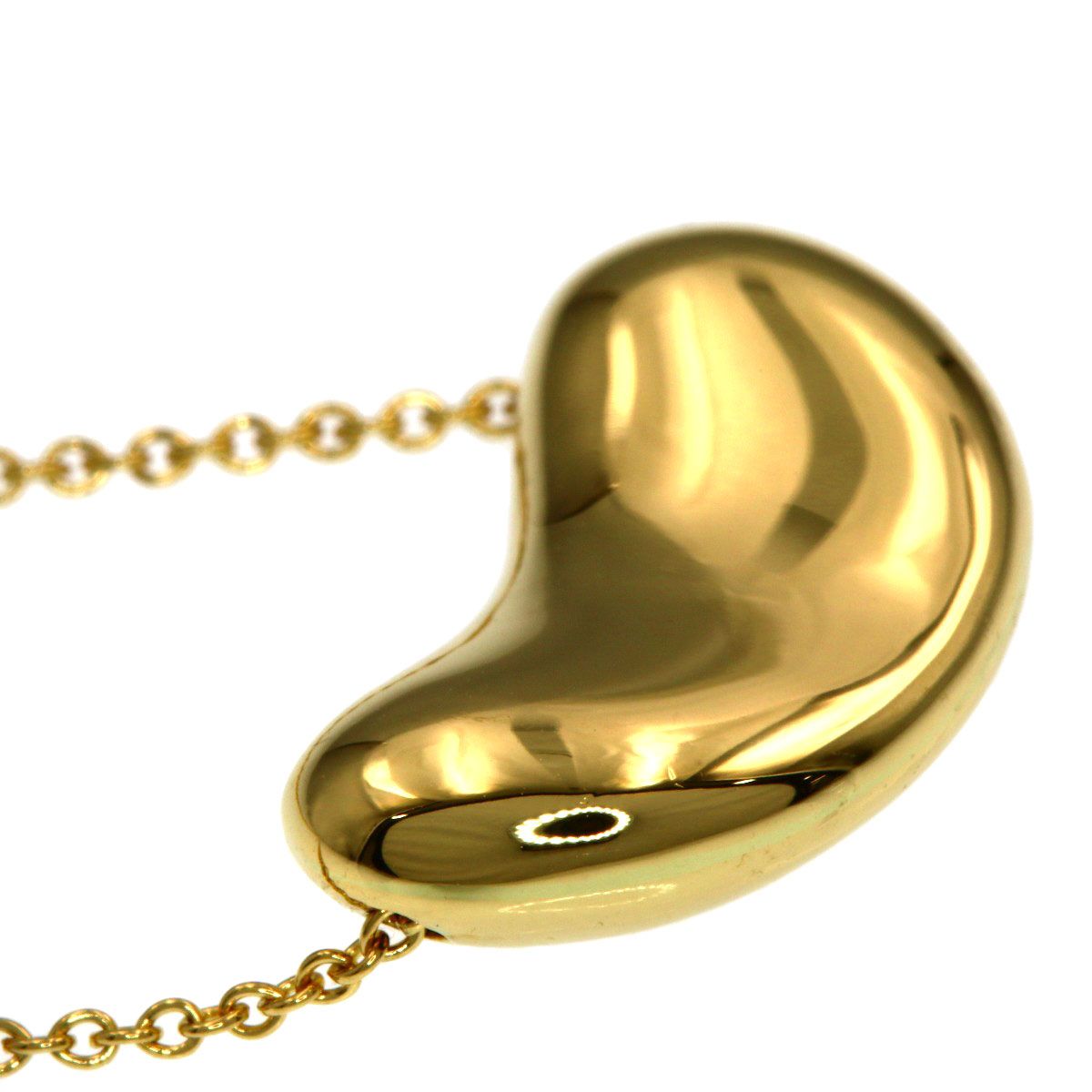 Tiffany & Co Bean Necklace 18k Yellow Gold — view 6