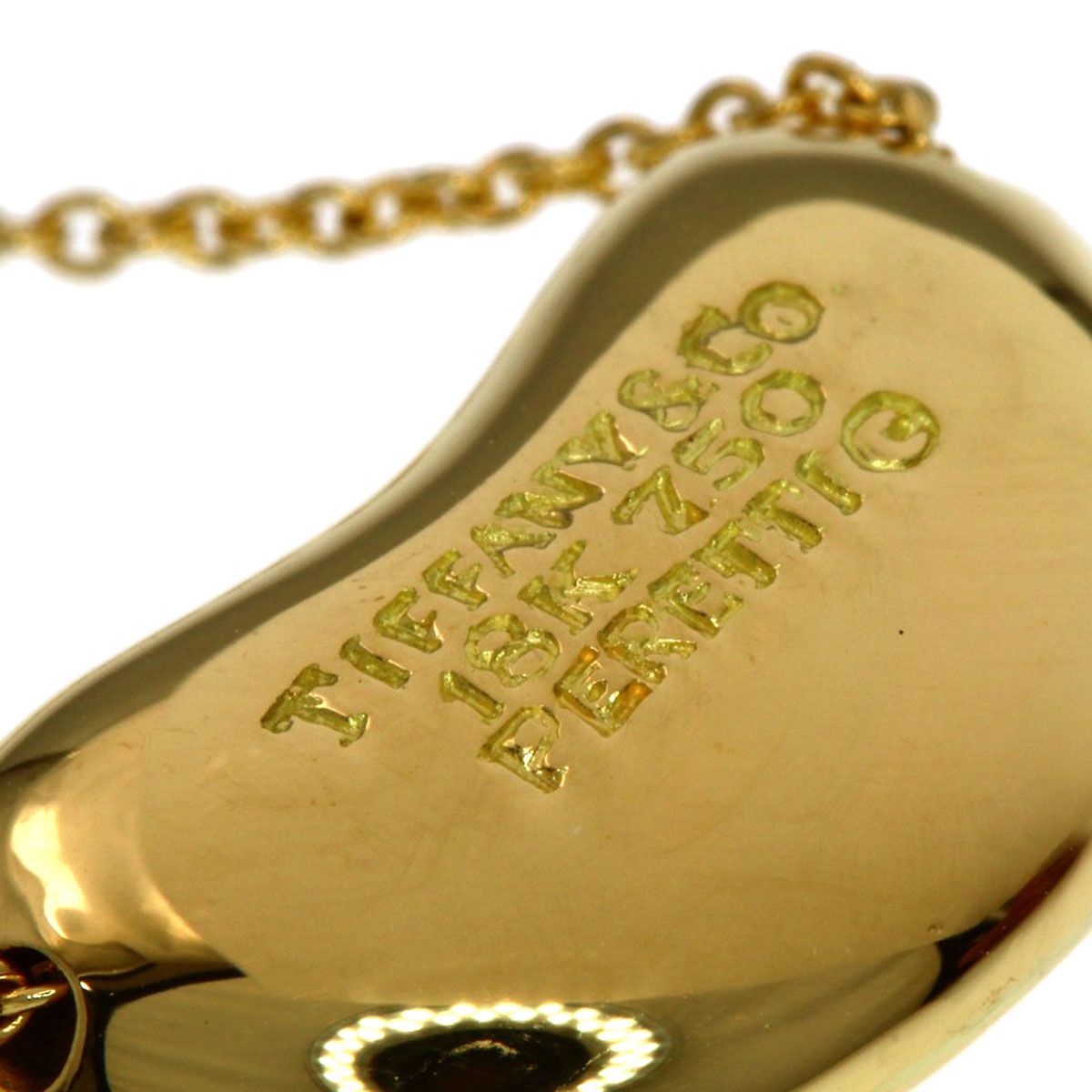 Tiffany & Co Bean Necklace 18k Yellow Gold — view 5