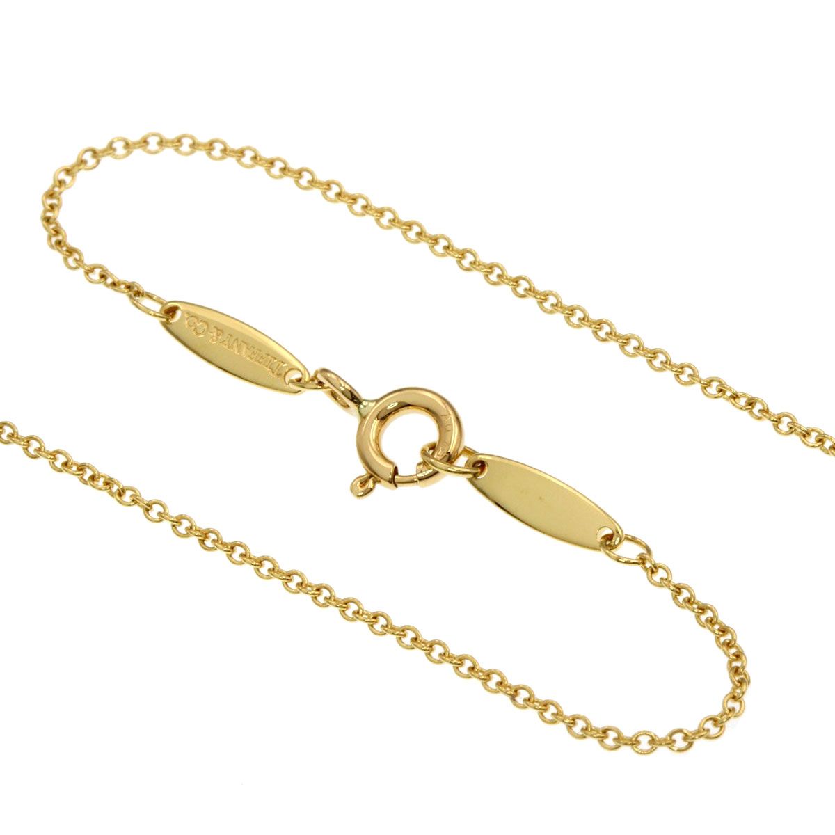 Tiffany & Co by the Yard Diamond Necklace 18k Yellow Gold — view 3