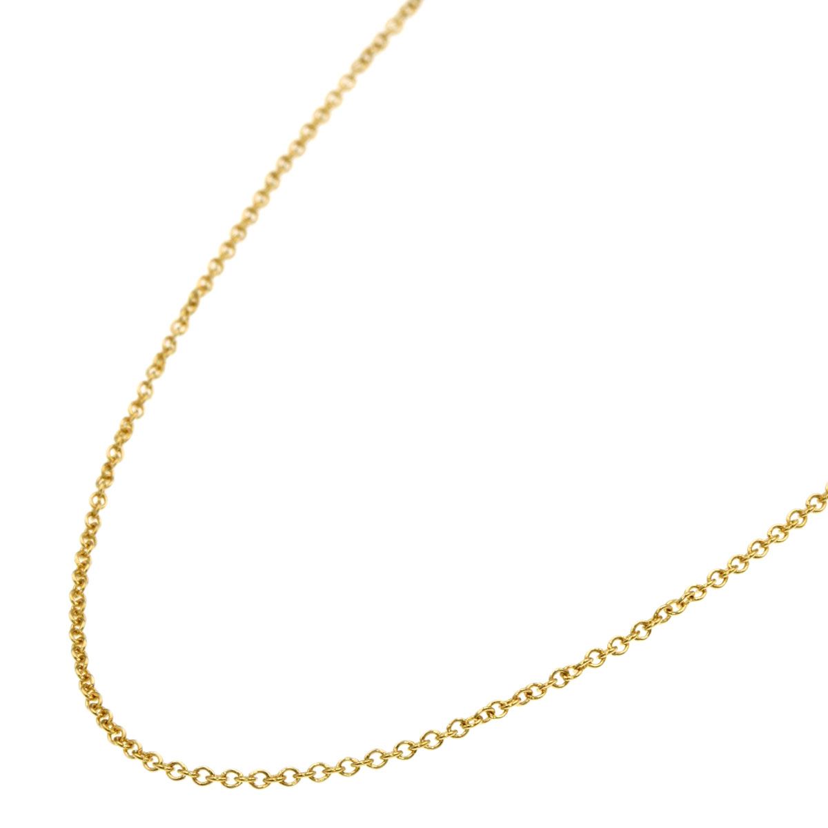 Tiffany & Co Chain 41 cm Necklace 18k Yellow Gold