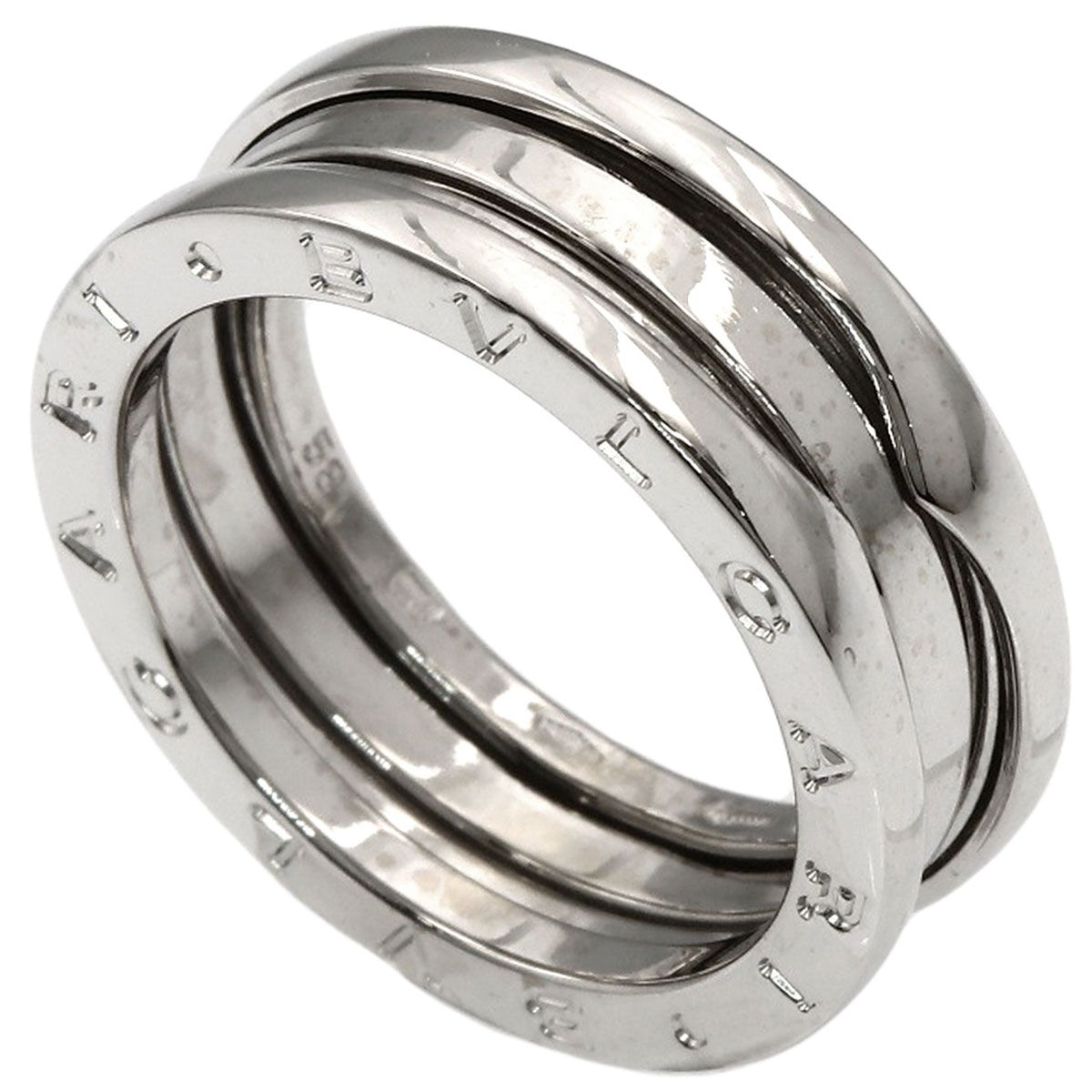 Bvlgari B-zero One Band 58 Ring 18k White Gold