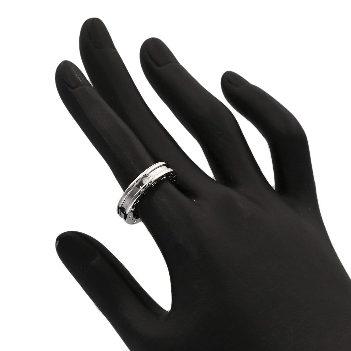 Bvlgari B-zero One Band 50 Ring 18k White Gold — view 5