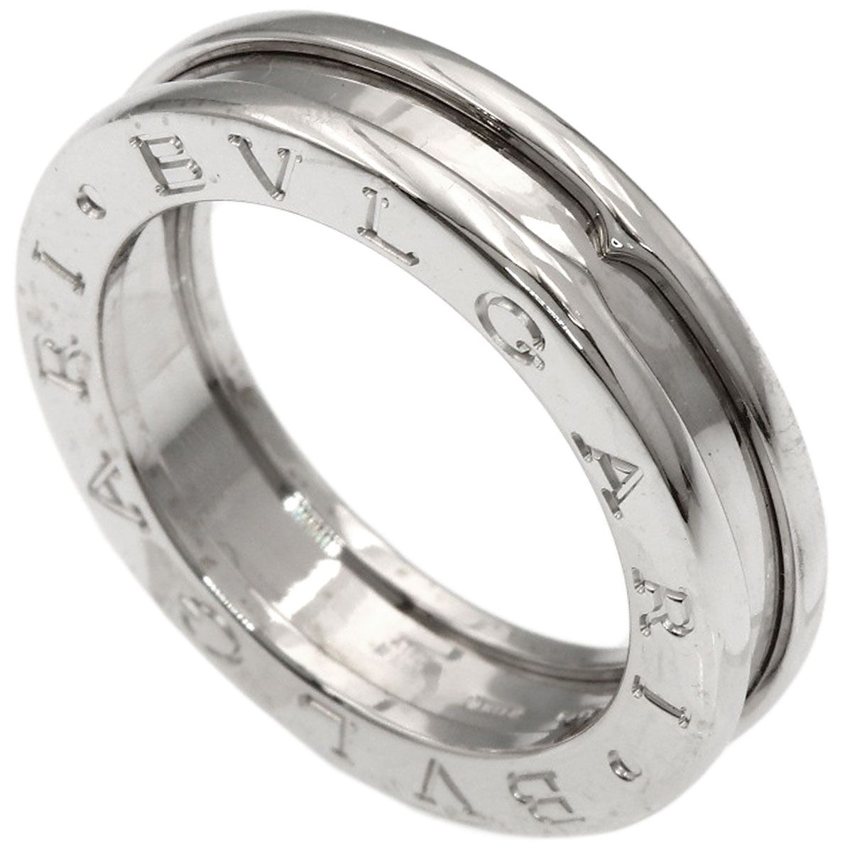 Bvlgari B-zero One Band 50 Ring 18k White Gold