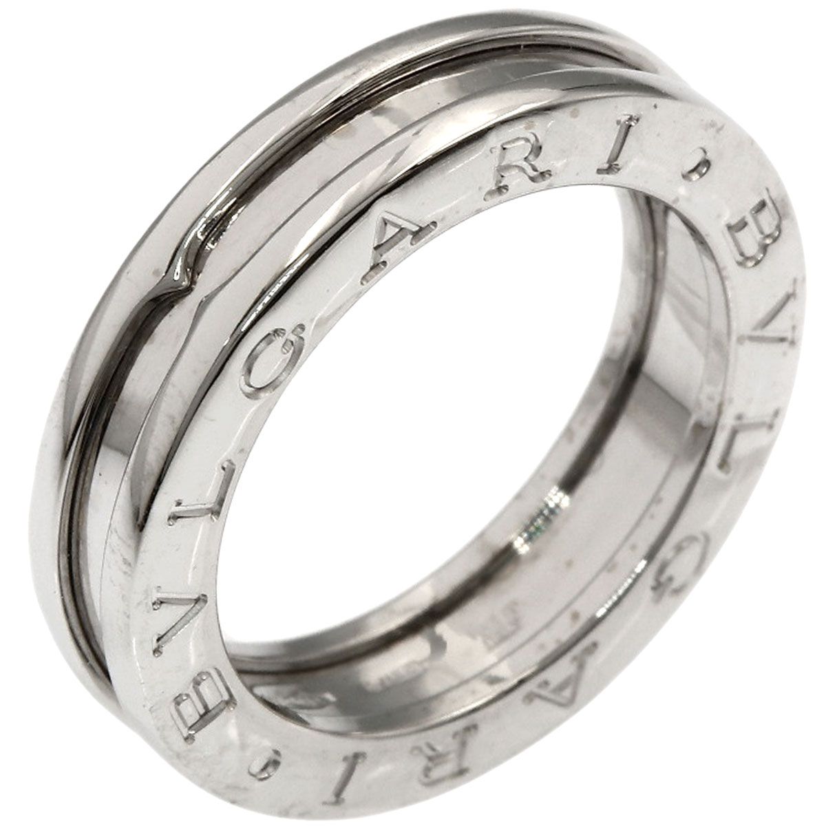 Bvlgari B-zero One Band 50 Ring 18k White Gold