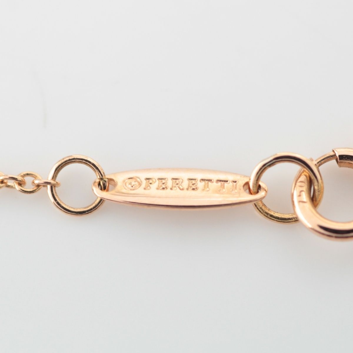 Tiffany & Co Open Heart Pendant Necklace 18k Pink Gold — view 8