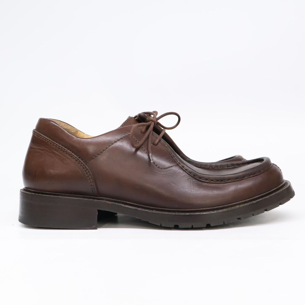 Dolce & Gabbana Brown Leather Chukka Boots — view 9