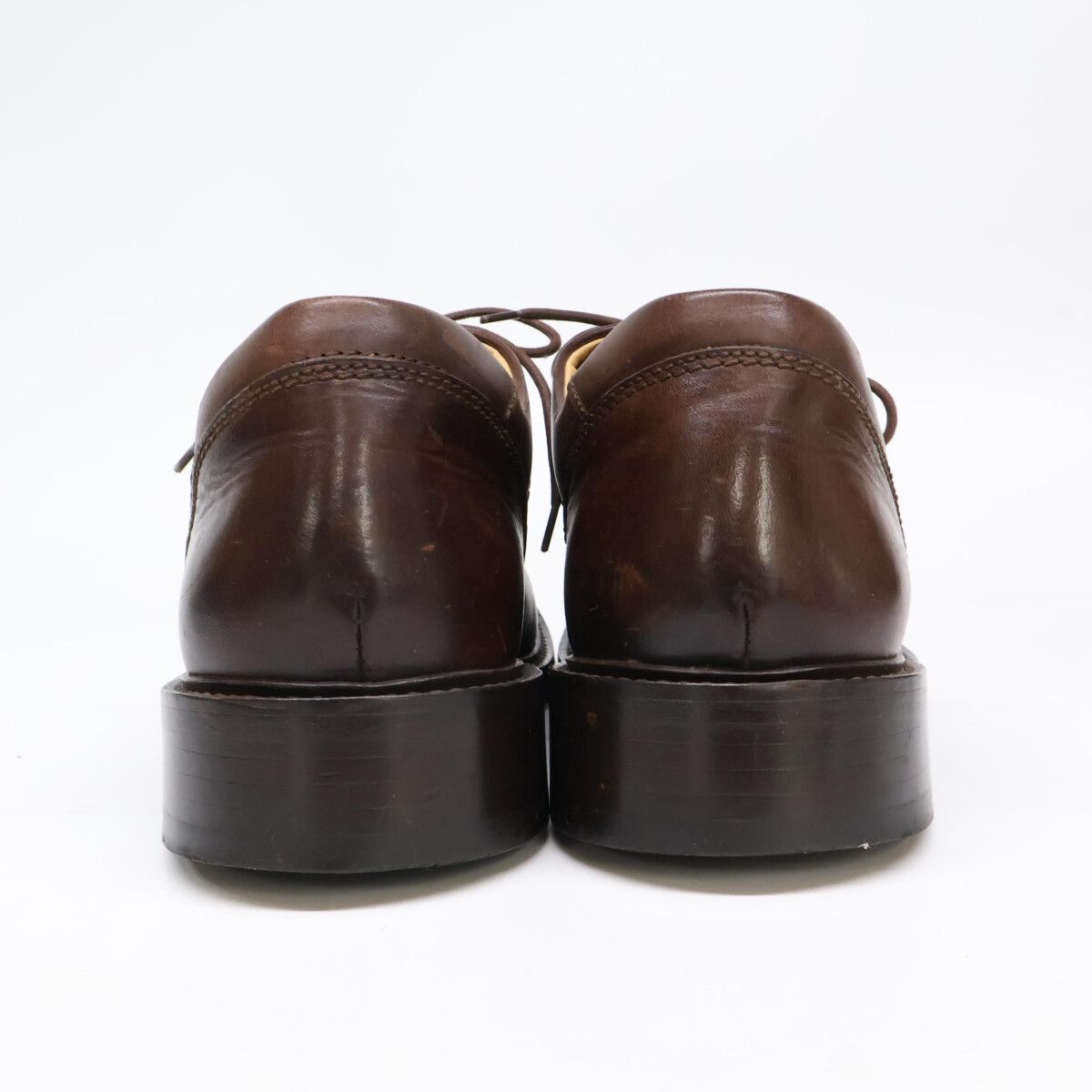 Dolce & Gabbana Brown Leather Chukka Boots — view 3