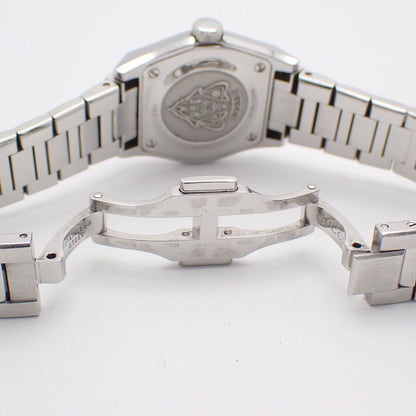 Gucci 115.5 Pantheon Quartz Watch Pink Shell Dial SS Pawn — view 6