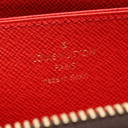 Louis Vuitton Round Wallet Zippy Coquelicot Canvas — view 5