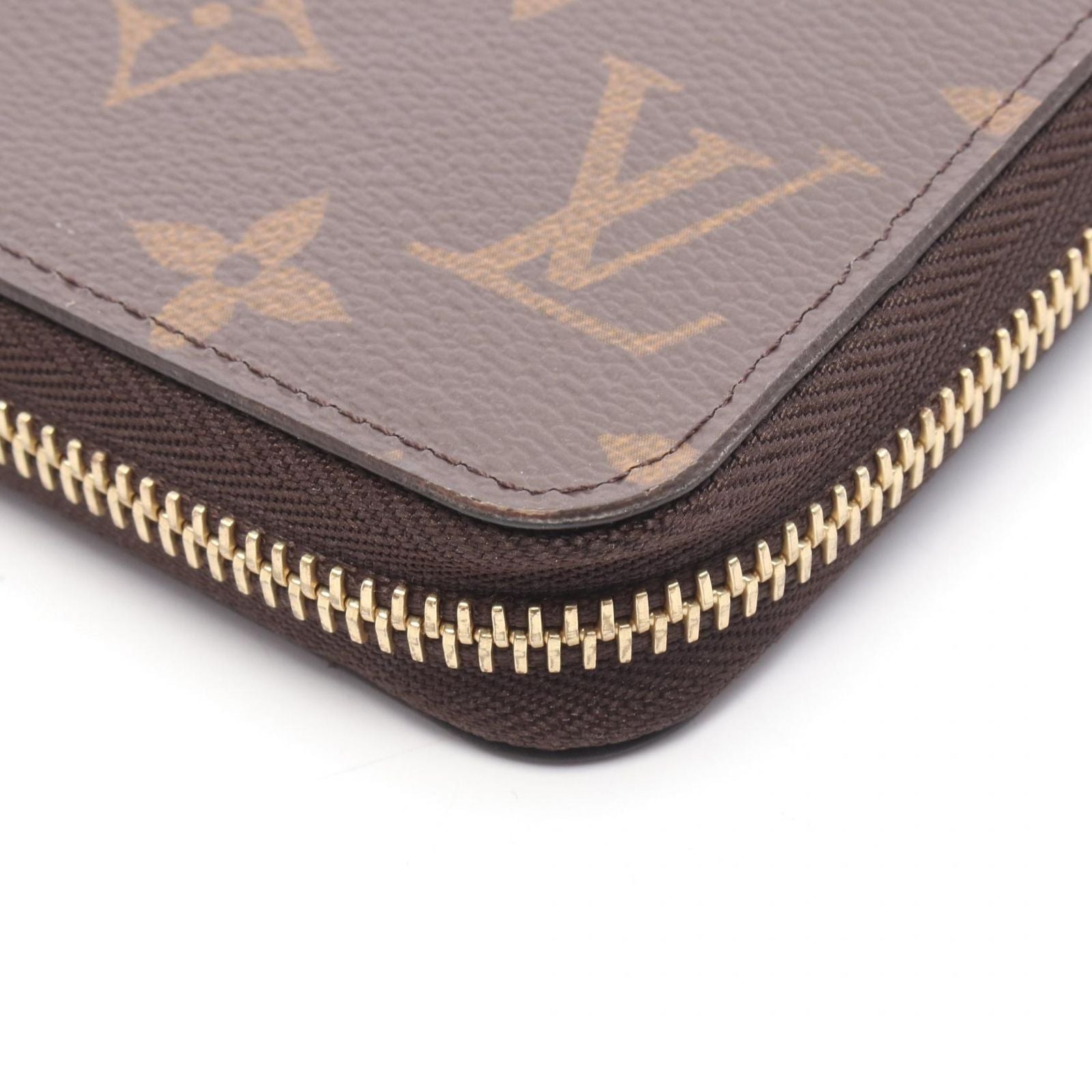 Louis Vuitton Round Wallet Zippy Coquelicot Canvas — view 6