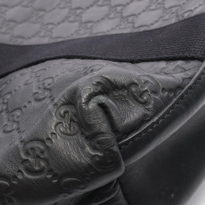 Gucci Tote Guccissima Sherry Line Black Leather — view 7
