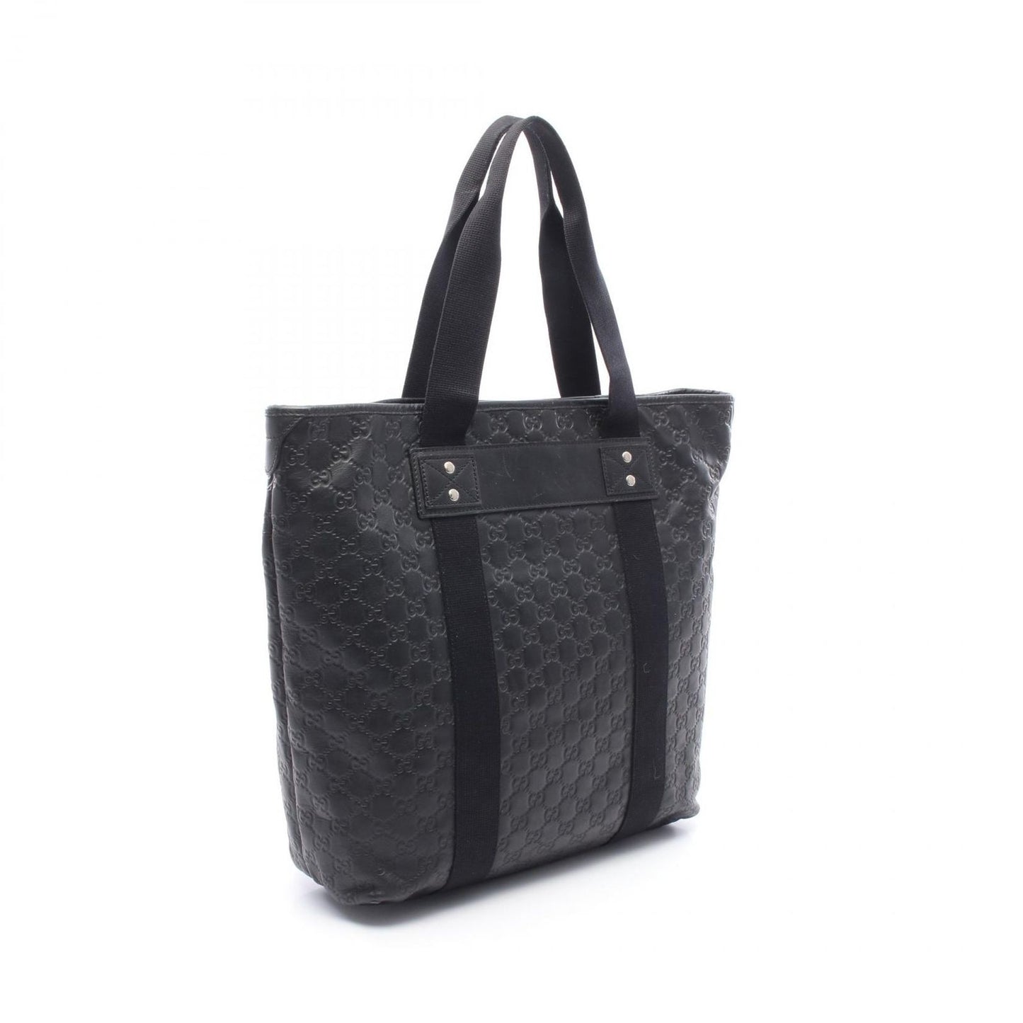 Gucci Tote Guccissima Sherry Line Black Leather — view 2