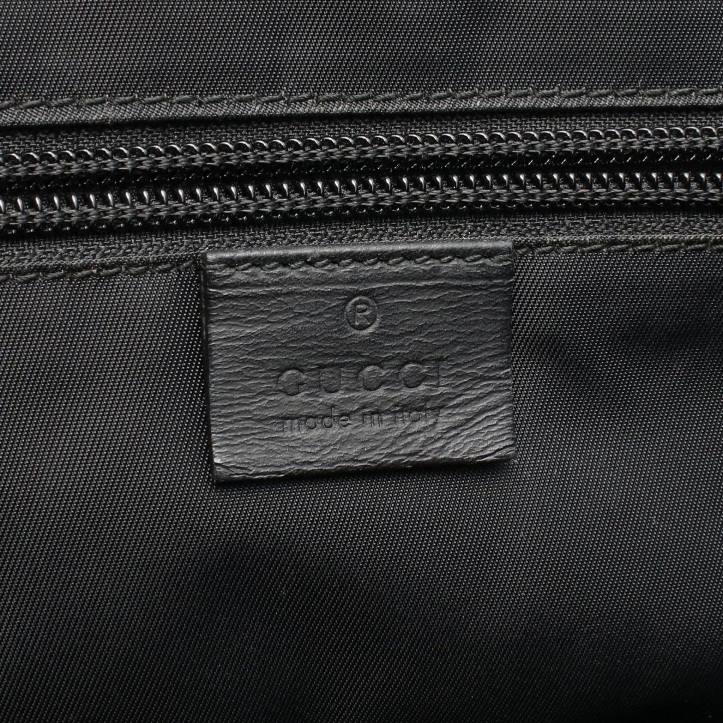 Gucci Tote Guccissima Sherry Line Black Leather — view 4