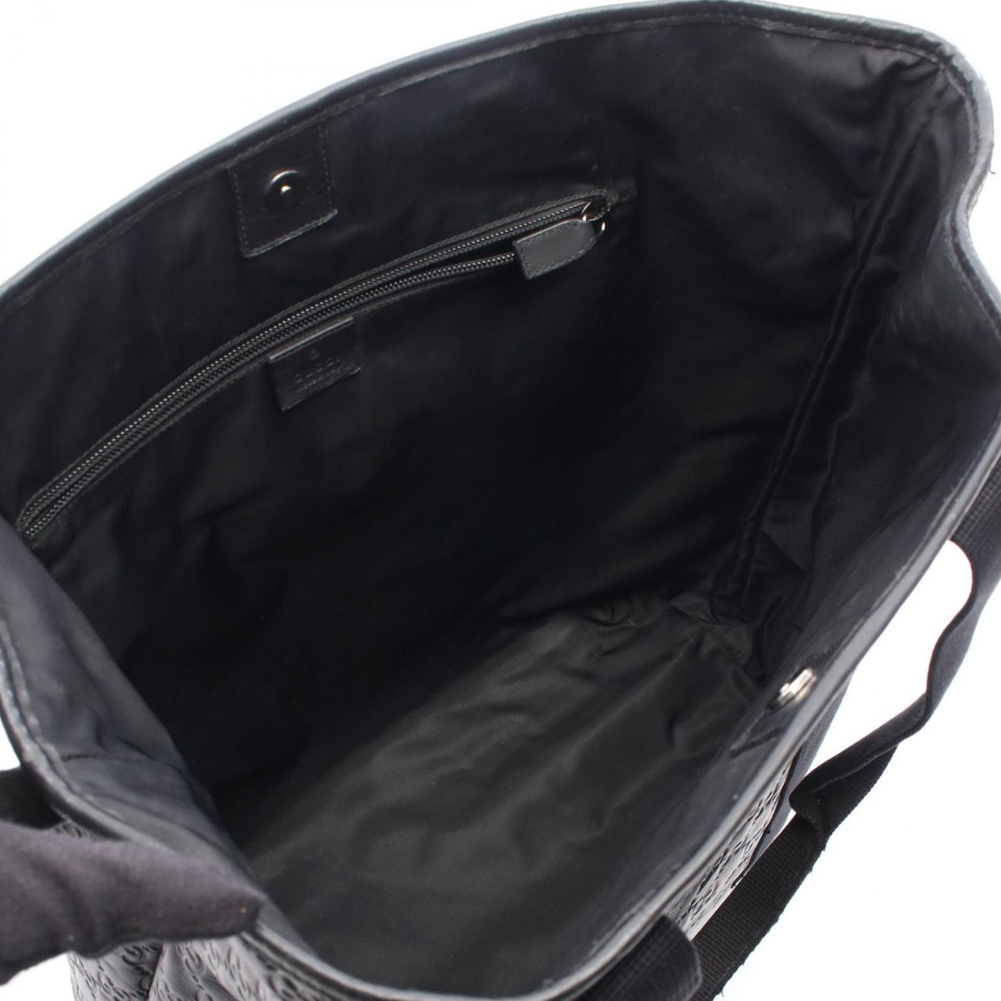 Gucci Tote Guccissima Sherry Line Black Leather — view 3