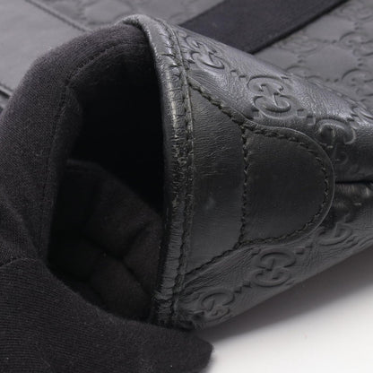 Gucci Tote Guccissima Sherry Line Black Leather — view 8