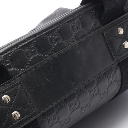 Gucci Tote Guccissima Sherry Line Black Leather — view 9