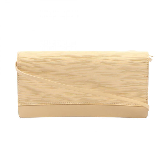 Louis Vuitton Shoulder Bag Honfleur Vanille Leather