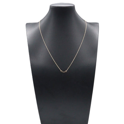 Tiffany & Co Necklace T Smile Mini 40.5 45 cm 18k Pink Gold — view 6