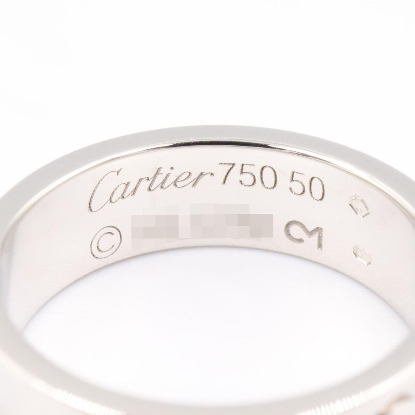 Cartier Ring Love 18k White Gold — view 3