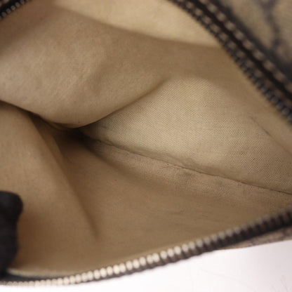 Gucci Shoulder Bag GG Supreme Beige Navy Canvas Leather — view 8