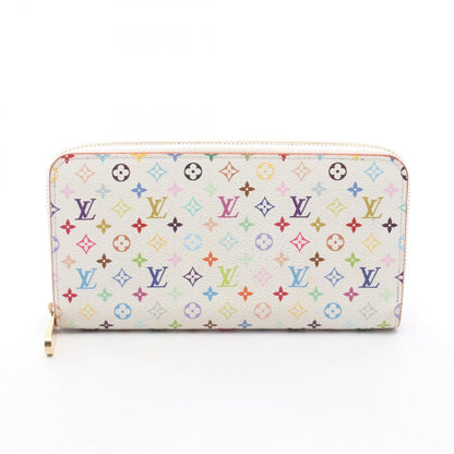 Louis Vuitton Round Wallet LV TM Zippy Blanc Canvas