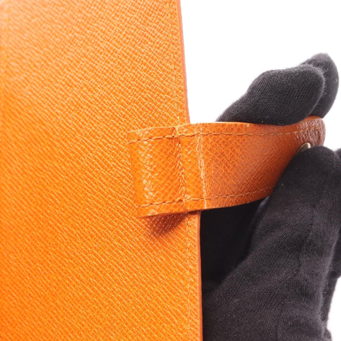 Louis Vuitton Notebook Cover Agenda PM Mandarin Leather — view 6