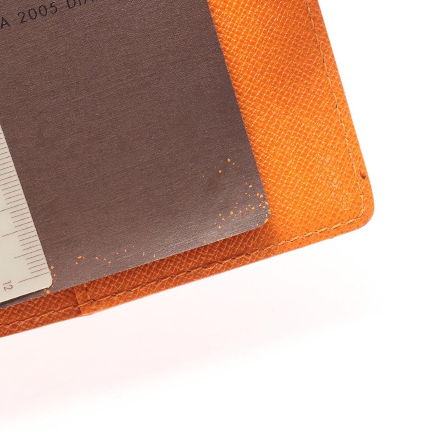 Louis Vuitton Notebook Cover Agenda PM Mandarin Leather — view 8