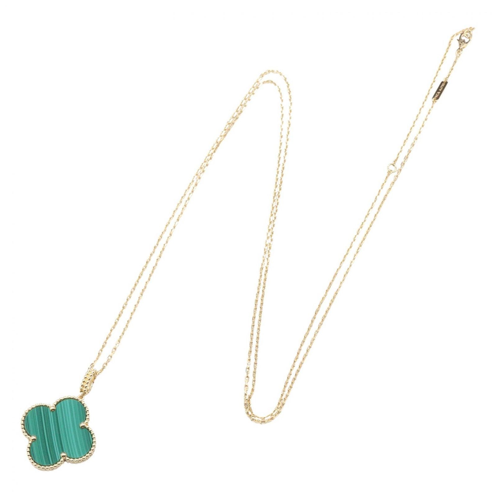 Van Cleef & Arpels Necklace Magic Alhambra Malachite 82 90 cm 18k — view 2