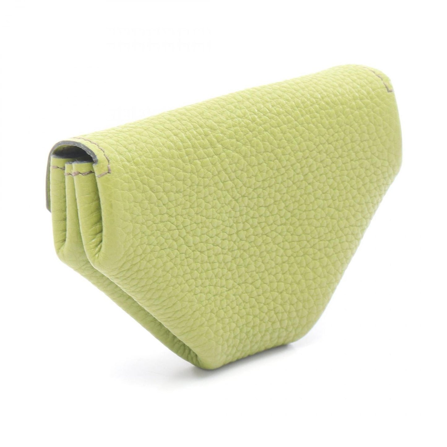 Hermes Coin Case Levain Quatre Anis Green Leather le Van — view 2