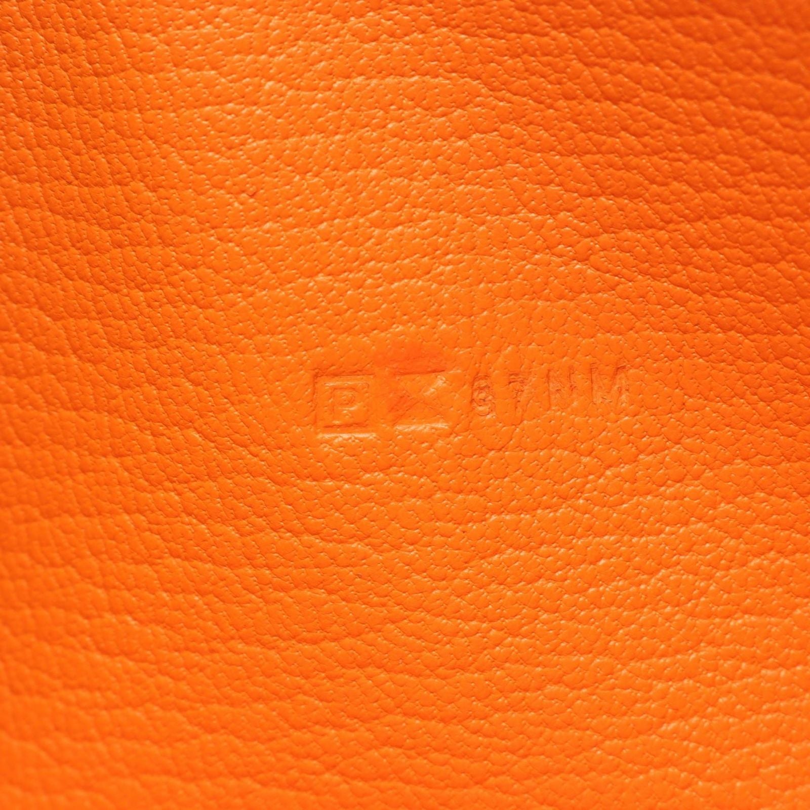 Hermes Round Wallet Azap Long Silk in Leather Fleece — view 5