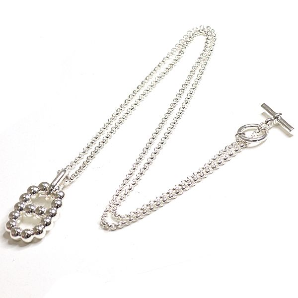 Hermes Chaine D'ancre II GM Pendant Alea II Silver — view 5