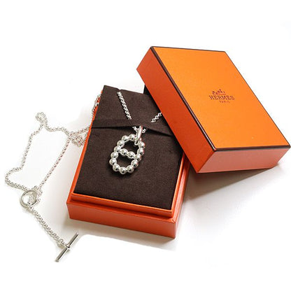 Hermes Chaine D'ancre II GM Pendant Alea II Silver — view 2