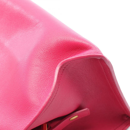Saint Laurent Yves Handbag Baby Cabas YSL Line 2-Way Fuchsia Pink Leather — view 9
