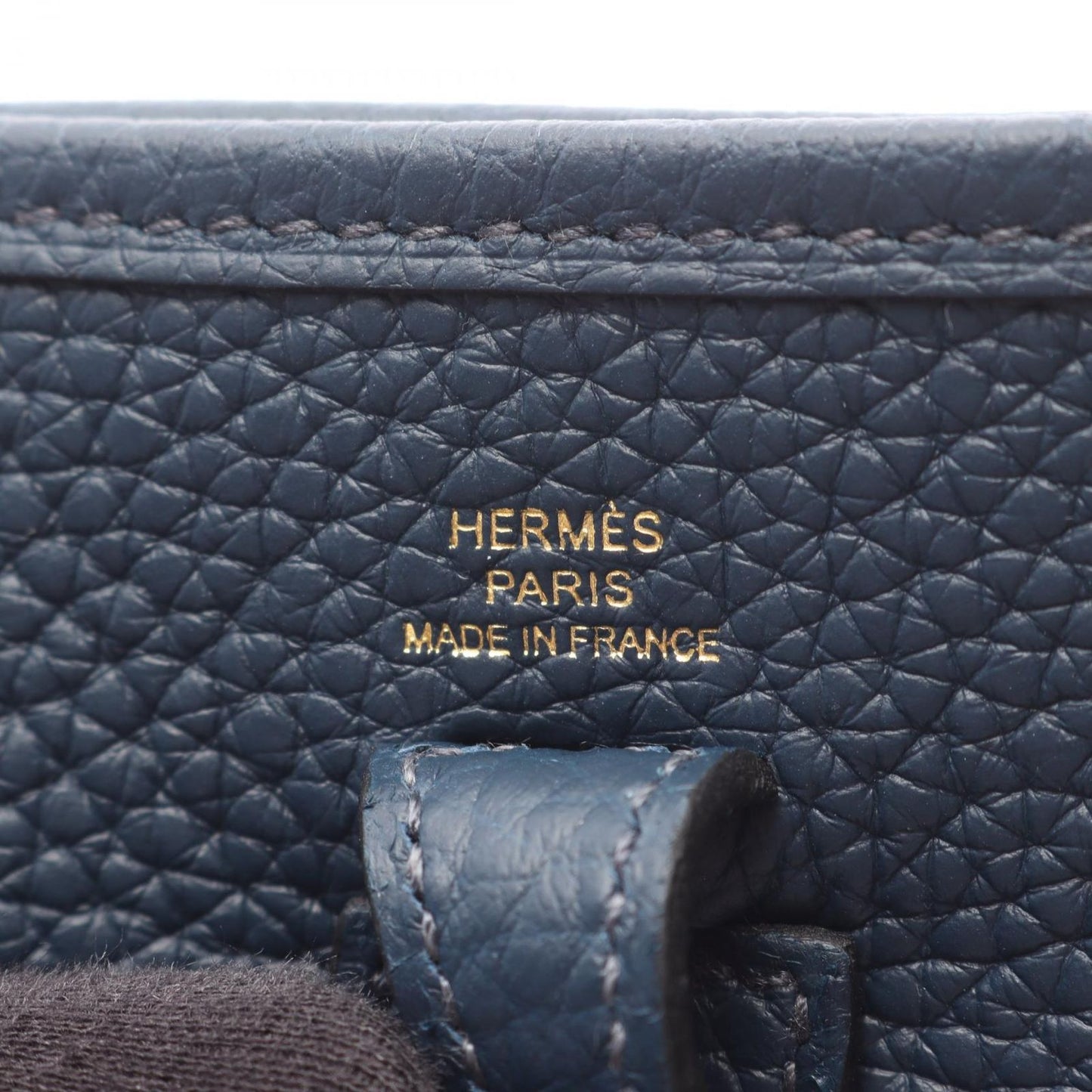 Hermes Shoulder Bag Evelynamazon TPM Blue Deplus — view 4