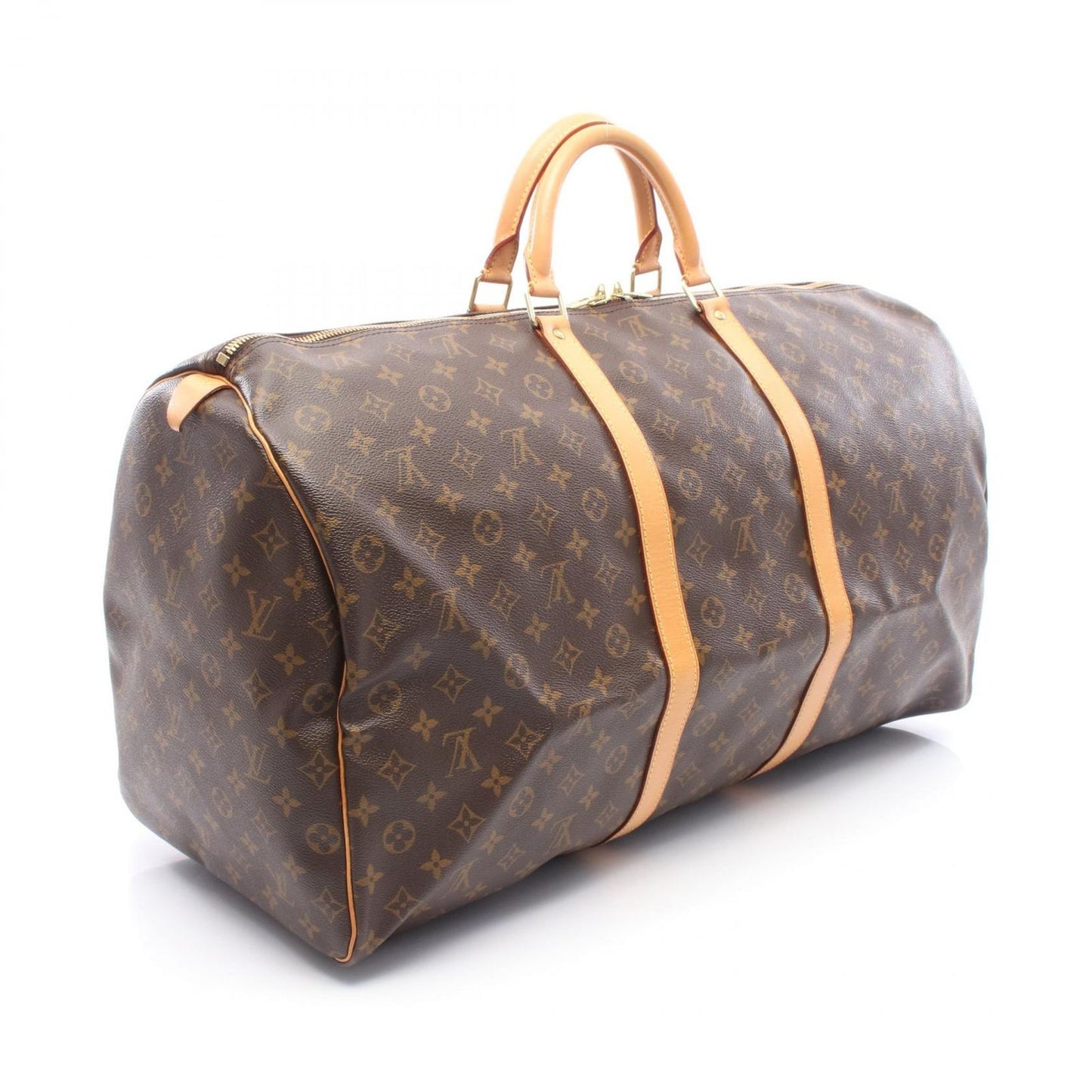 Louis Vuitton Boston Bag Keepall 60 Canvas Leather — view 2