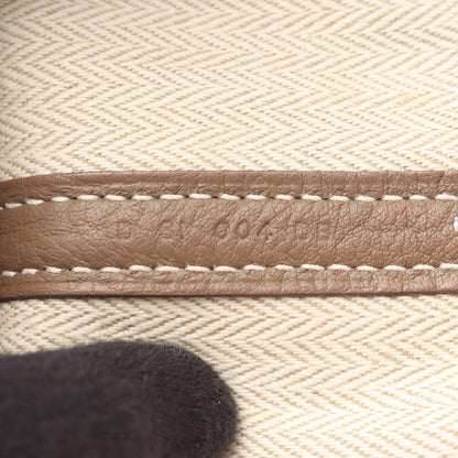 Hermes Tote Garden Party PM Etoupe Leather — view 5
