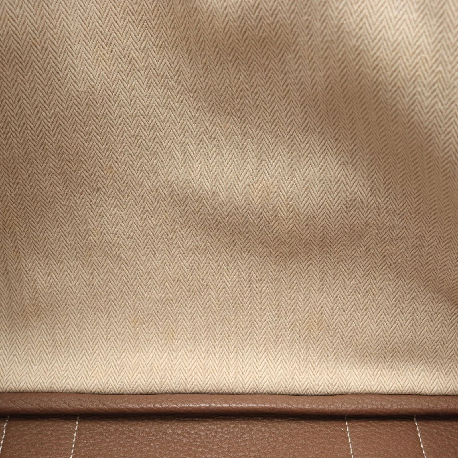 Hermes Tote Garden Party PM Etoupe Leather — view 6
